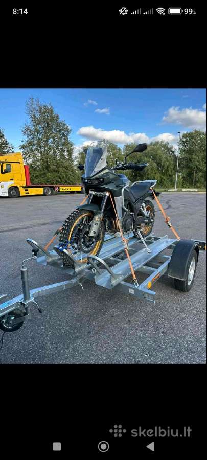 Moto priekabos nuoma - nuotraukos Nr. 2