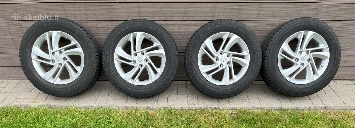 Nissan X-trail R17 Ratlankiai su padangomis - nuotraukos Nr. 2