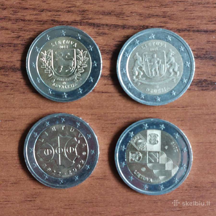 2 Euro monetos ,Lietuva ir kitos . - nuotraukos Nr. 7