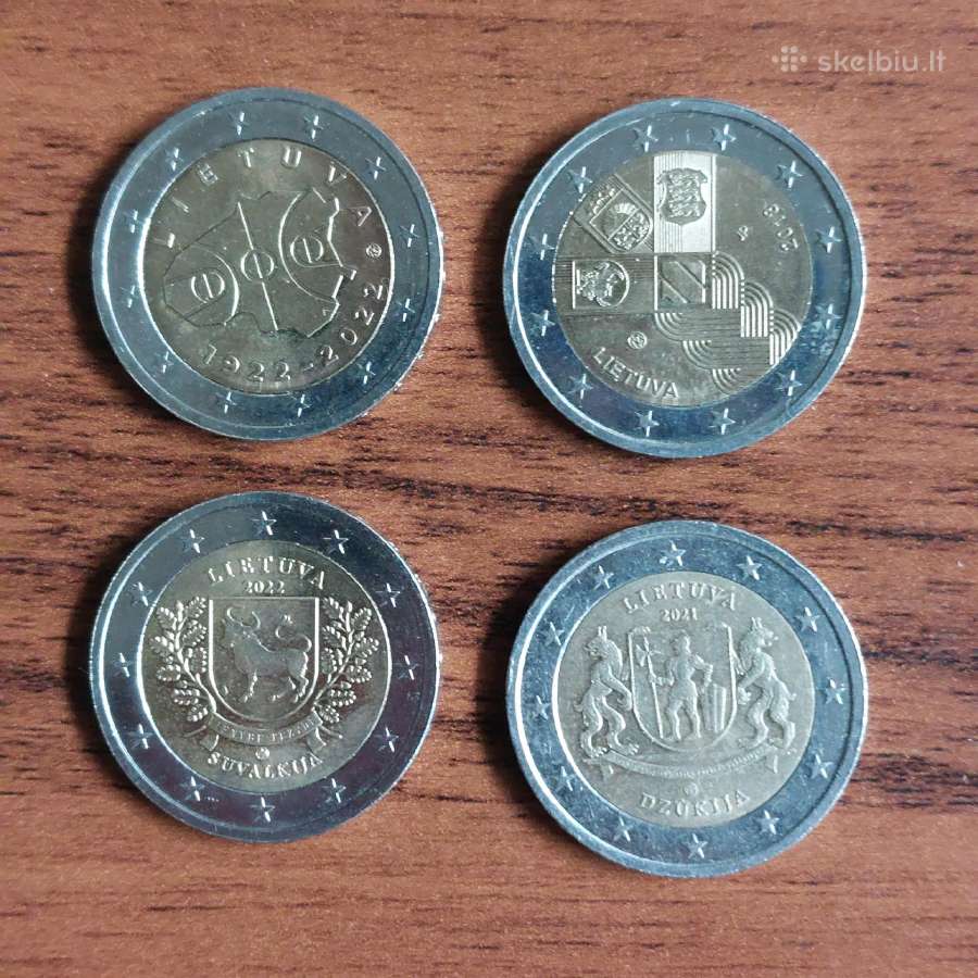 2 Euro monetos ,Lietuva ir kitos . - nuotraukos Nr. 8
