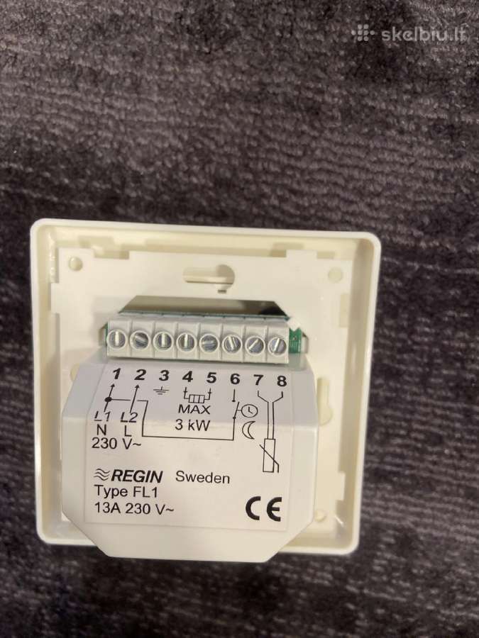 Floorigo Fl1g grindų termostatas be Ntc sensoriumi - nuotraukos Nr. 6