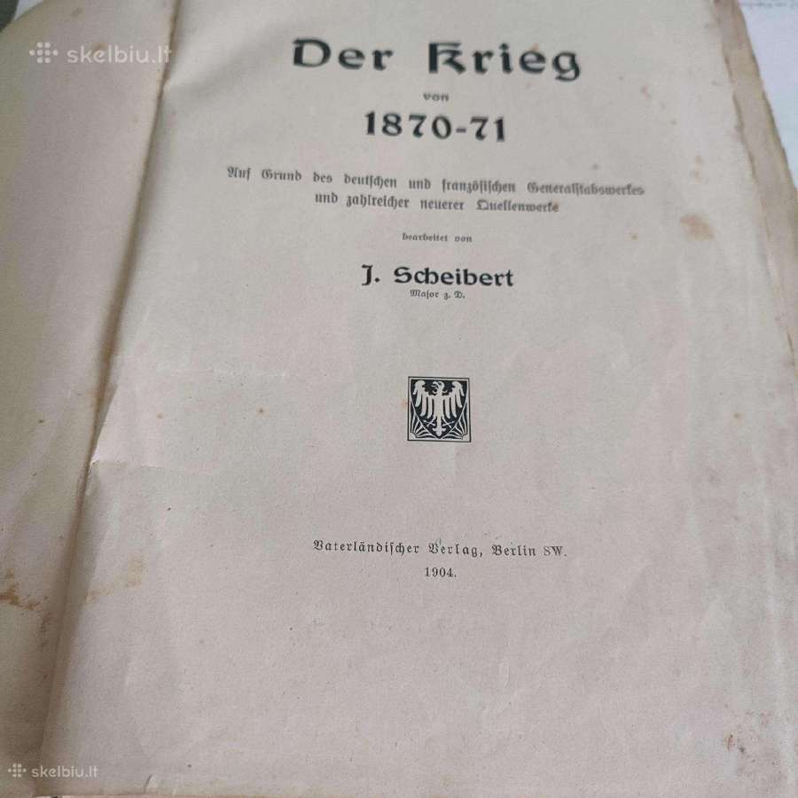1870-1871 karas iliustruota 1904m. - nuotraukos Nr. 3