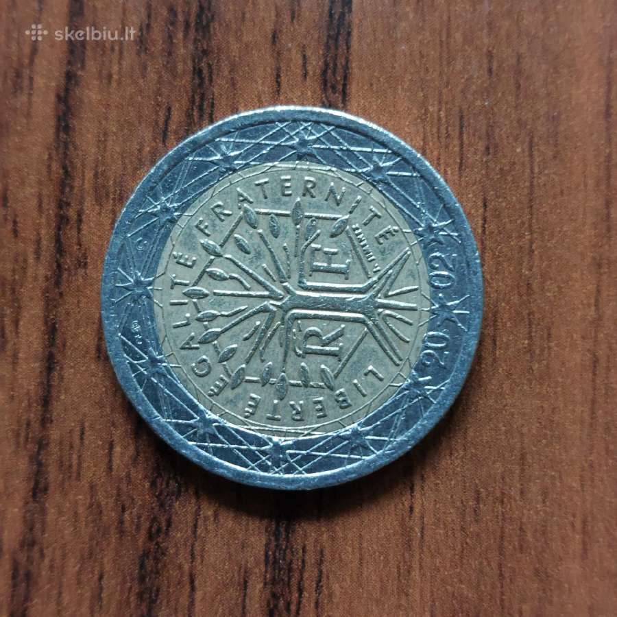 2 Euro 2002 France .Prancūzija . - nuotraukos Nr. 2