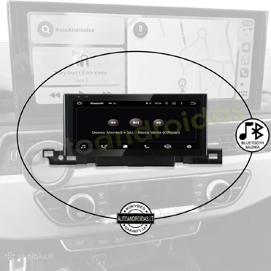 Audi A4 A5 Q5 B9 2016-2020 Android multimedia WiFi - nuotraukos Nr. 5