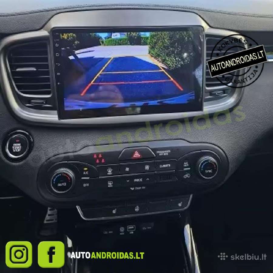 Kia Sorento 2014-17 Android multimedija WiFi/GPS