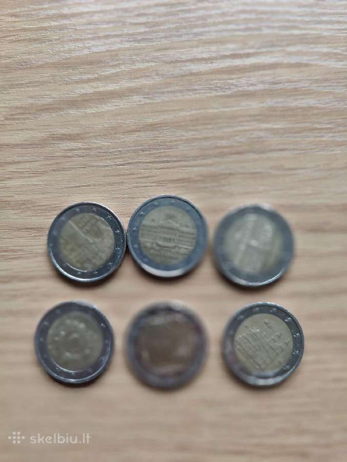 Proginės 2 eurų monetos iš apyvartos