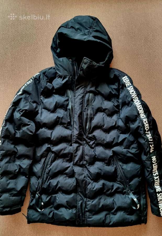 Juoda Reserved striukė, tinka iki 170 cm. 20€ - nuotraukos Nr. 2