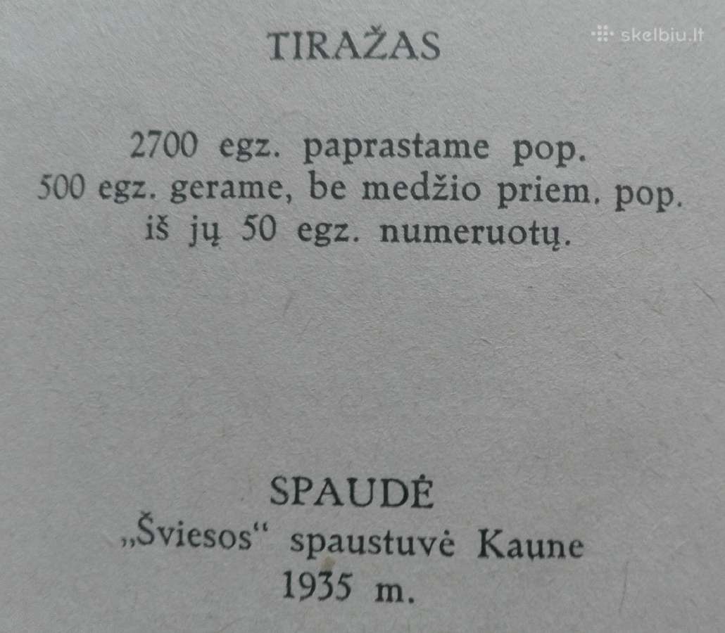 1870. Būdą Senovės Lietuvių Kalnėnų Ir Žemaičių S. - nuotraukos Nr. 3