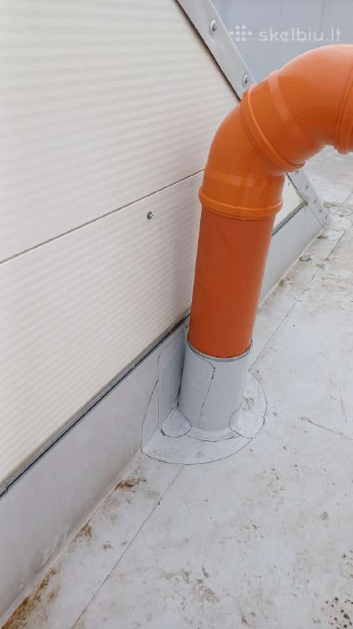 Plokščių stogų dengimas pvc danga MB "Dirofa" - nuotraukos Nr. 15
