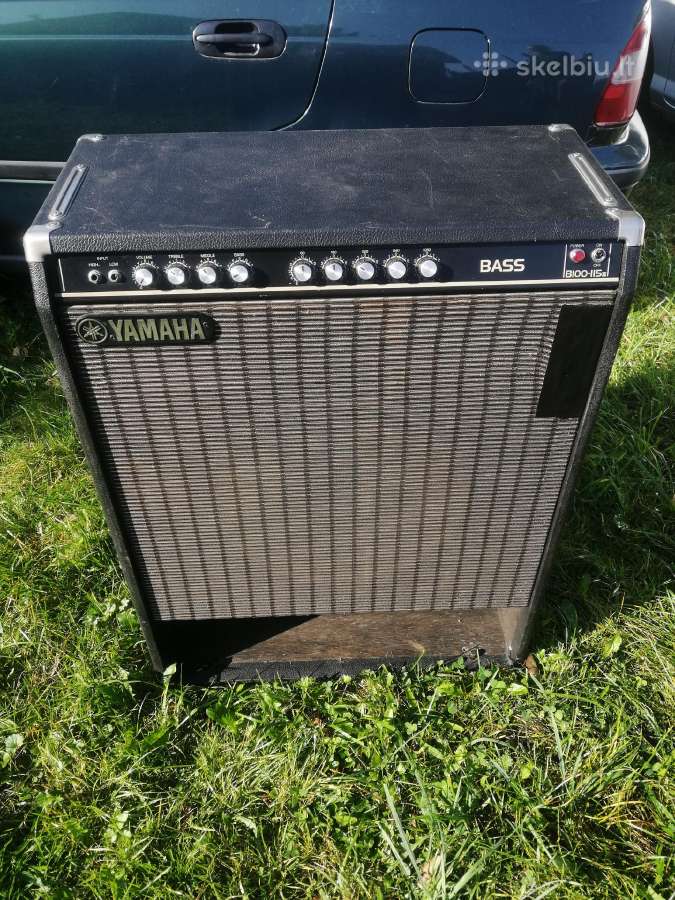 Yamaha kolonėlė bosinė gitara