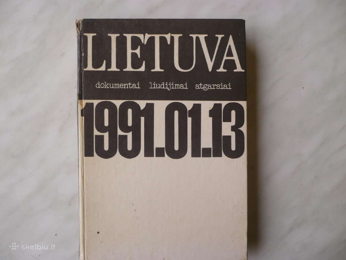 Lietuva dokumentai ,liudijimai 1991.01.13
