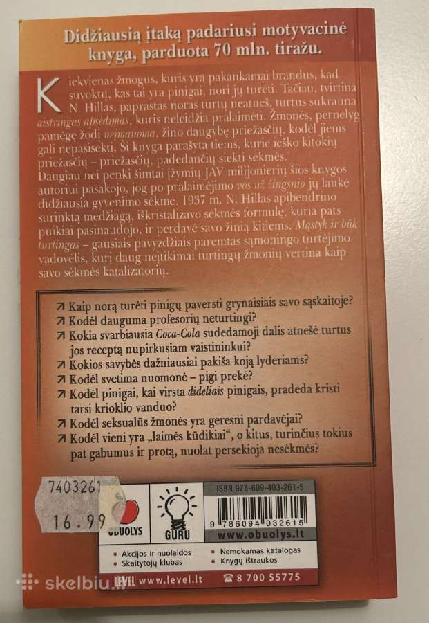 Mąstyk ir būk turtingas - nuotraukos Nr. 2
