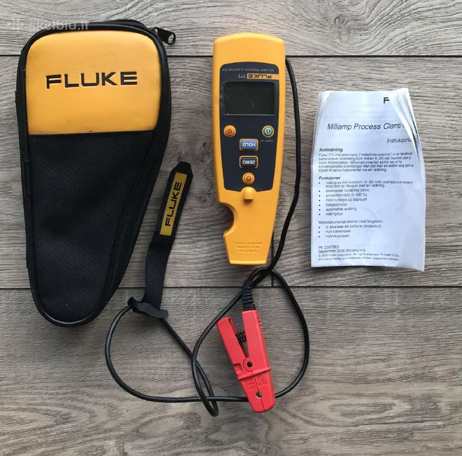 Fluke testeriai