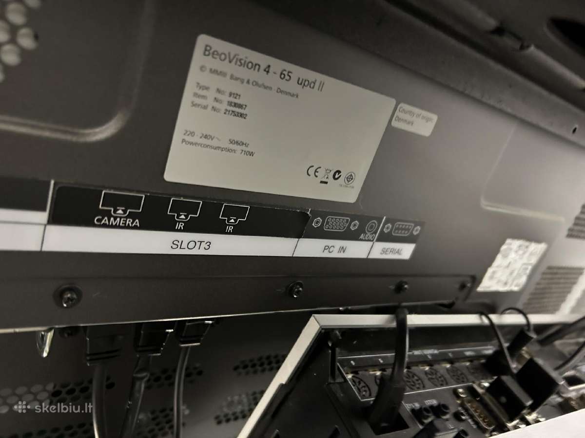 Bang Olufsen Beovision 4-65, Beolab 10 Beosystem 3 - nuotraukos Nr. 4