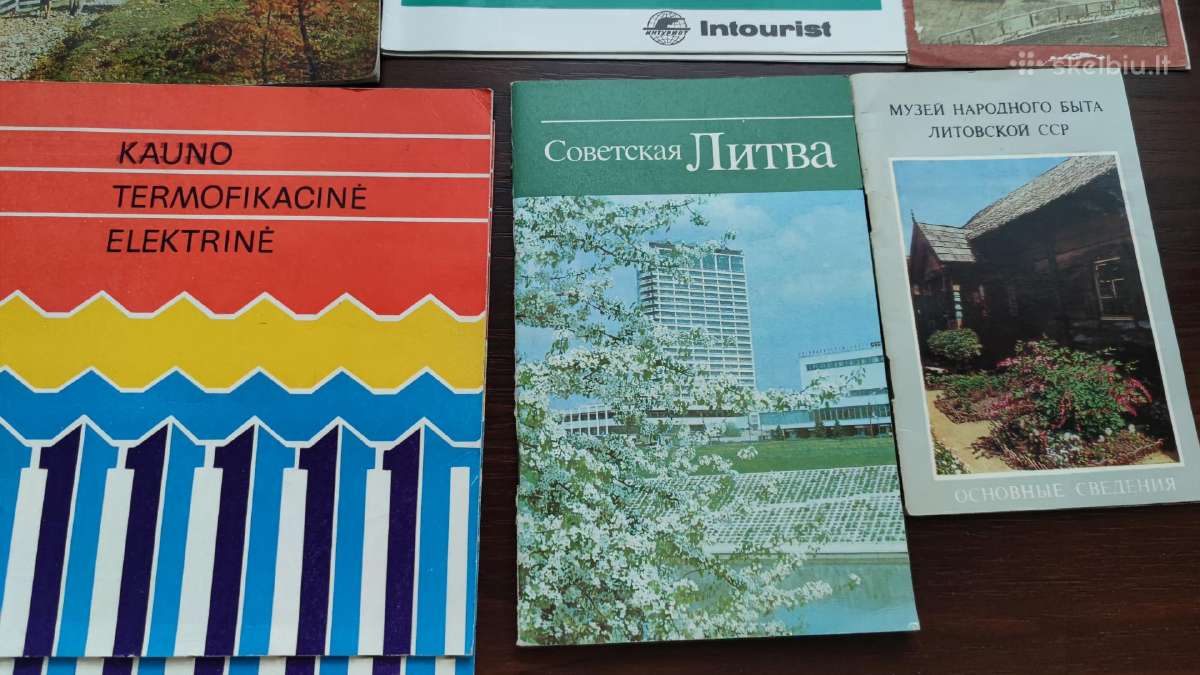 Vintaziniai Yvairus senu laiku lankstinukai - nuotraukos Nr. 2