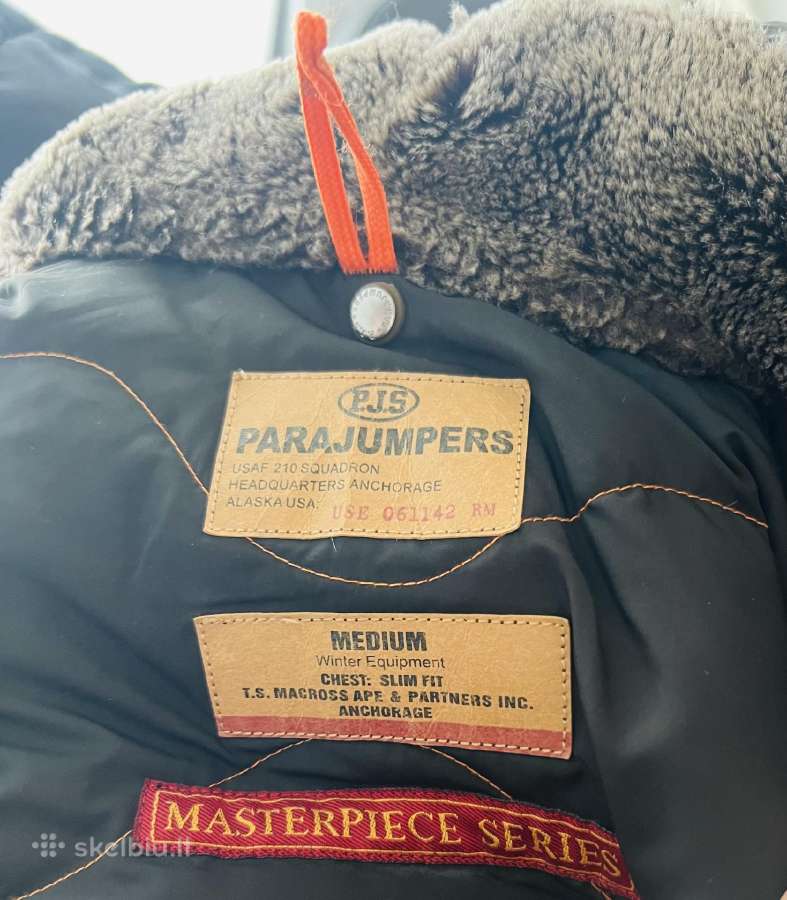 Originalus Parajumpers žieminis paltas vyrams - nuotraukos Nr. 5