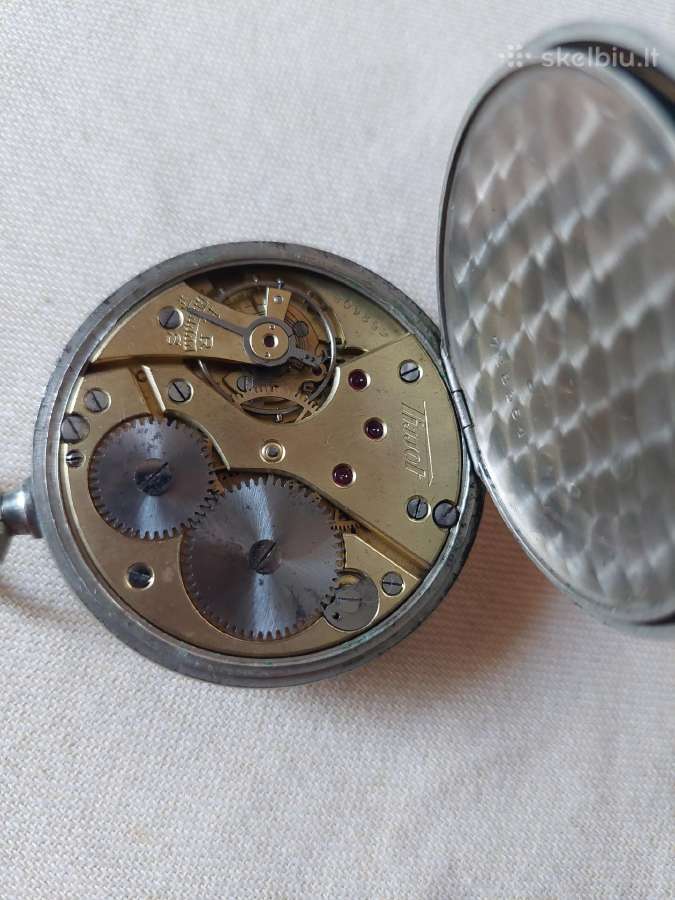 Kišeninis Tissot Mechaninis Laikrodis Į Kolekc - nuotraukos Nr. 9