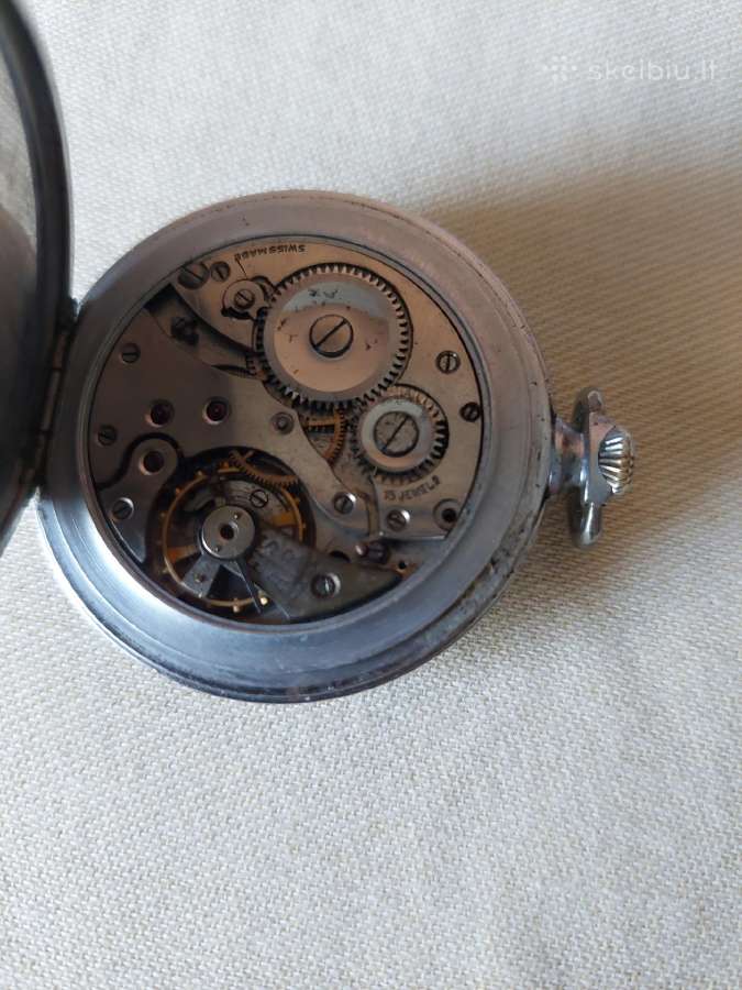 Kišeninis Mechaninis Laikrodis Į Kolekcija - nuotraukos Nr. 8