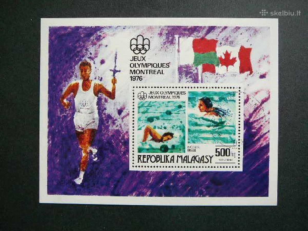 Olimpines vasaros Madagaskaras 1976 antsp. mdg233