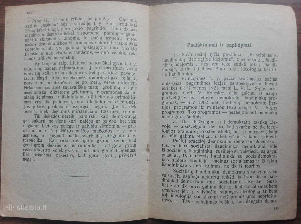 1877. Pricipinės Liaudininkų Ideologijos Idėjos - nuotraukos Nr. 5