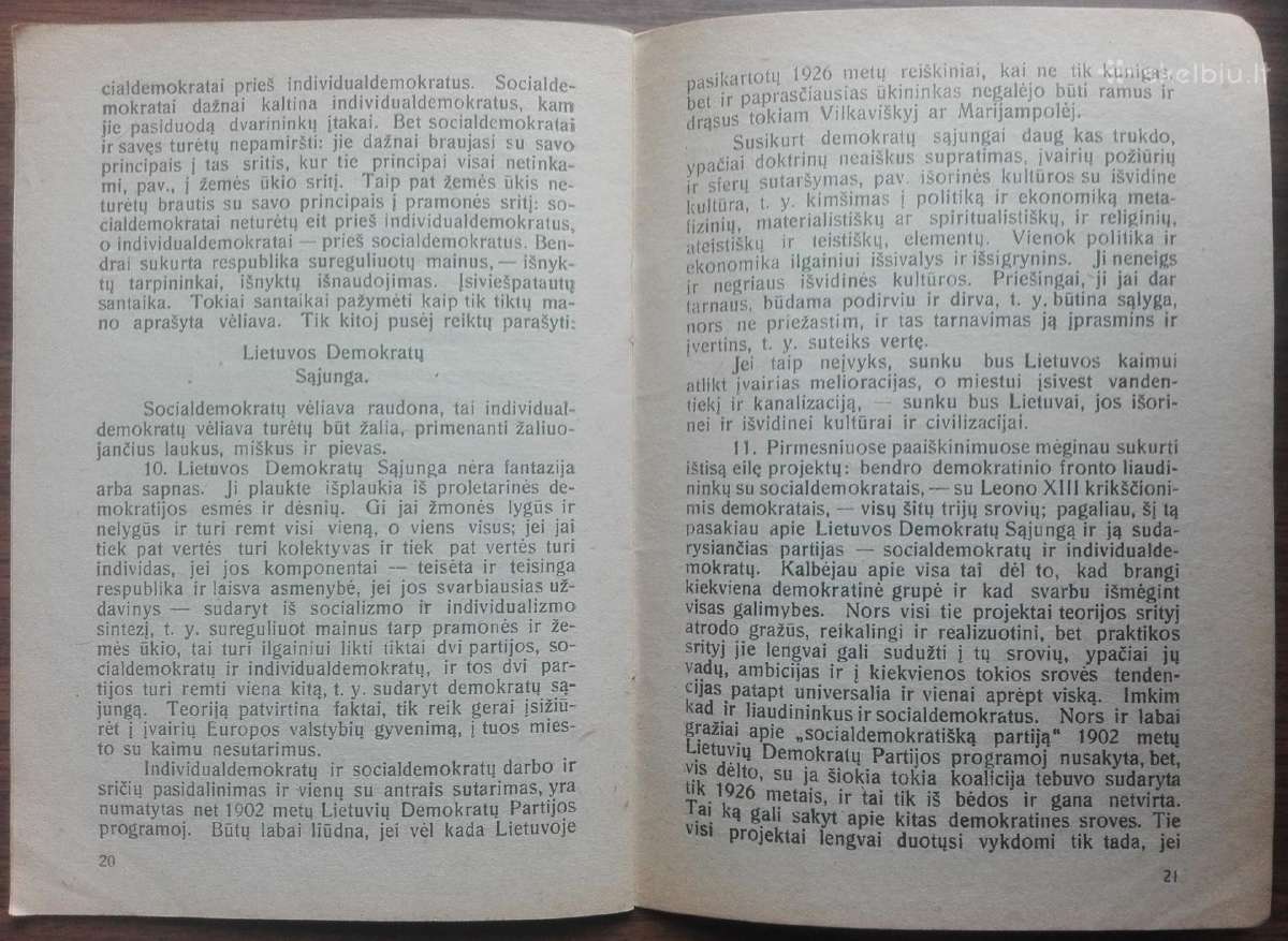 1877. Pricipinės Liaudininkų Ideologijos Idėjos - nuotraukos Nr. 6