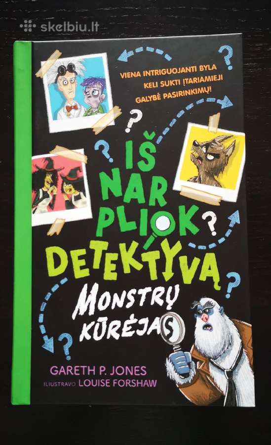 Išnarpliok detektyvą.