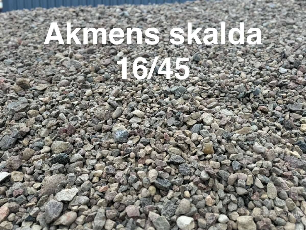 1-12kubu Žvyras Smėlis Skalda Atsijos Žvirgždas - nuotraukos Nr. 16