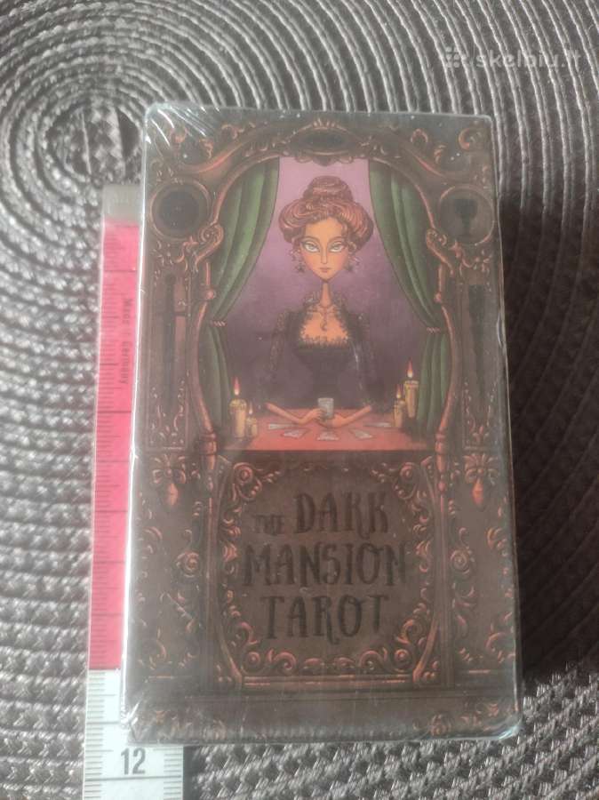 Dark mansion tarot, kortos, neišpakuotos