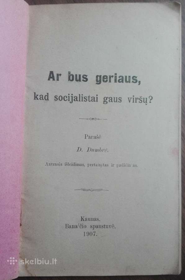 1880. Ar Bus Geriaus, Kad Socijalistai Gaus Viršų? - nuotraukos Nr. 2