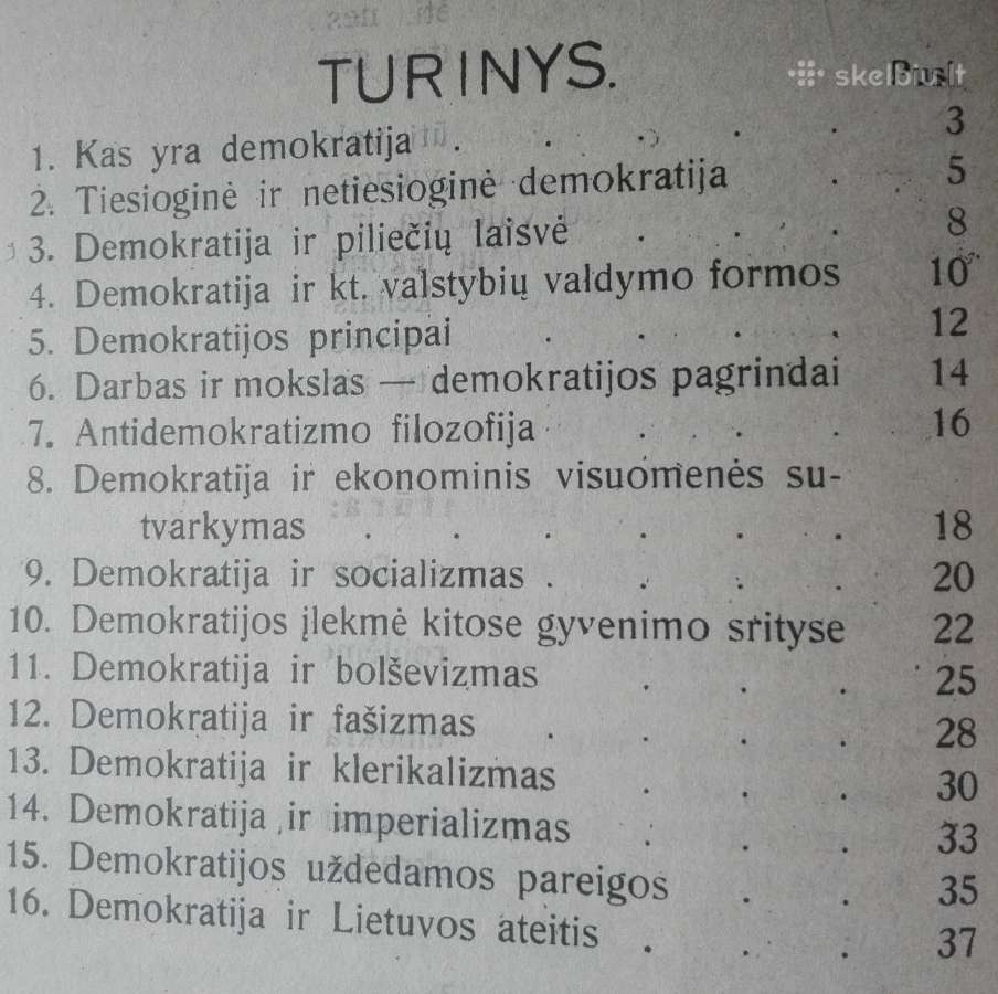 1881. Demokratija Ir Jos Priešai Arba Demokrato Ka - nuotraukos Nr. 2