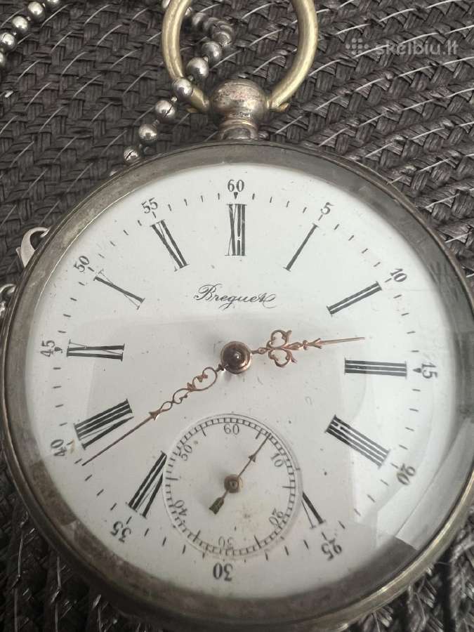 Kišeninis laikrodis Breguet - nuotraukos Nr. 11
