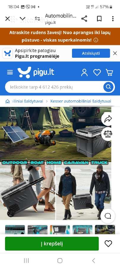 Mašininis šaldytuvas - nuotraukos Nr. 4