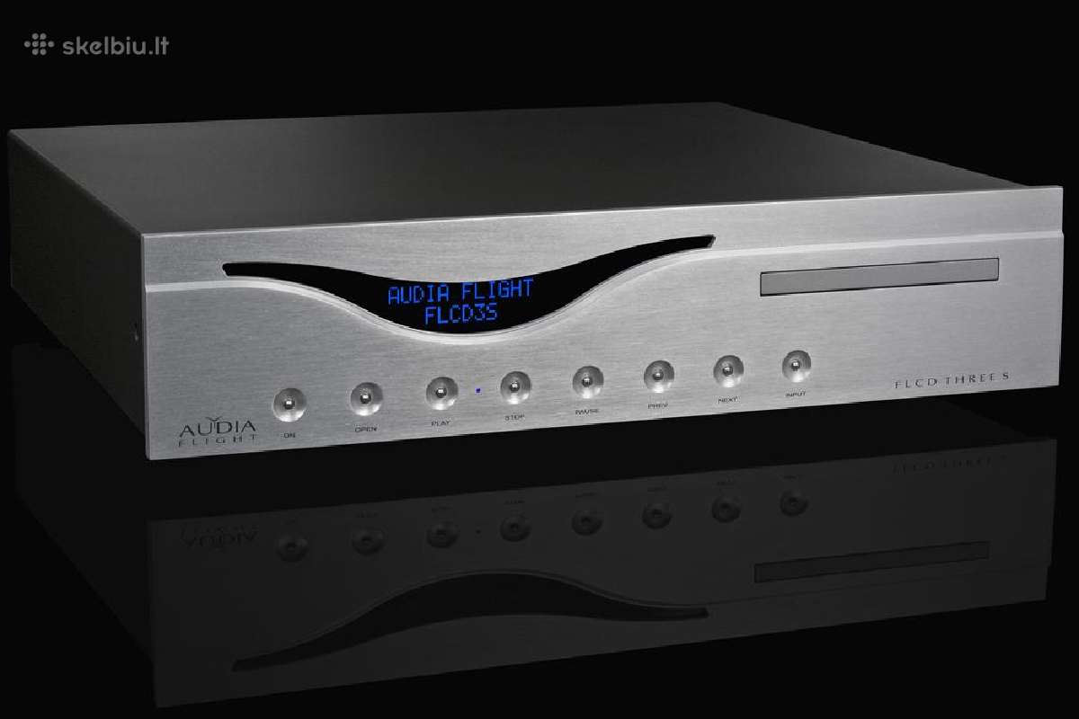Audia Flight CD Three S Hi-end 32 bit CD player - nuotraukos Nr. 3