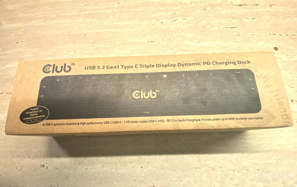 Club 3D Usb Type C 3.2 Gen1 Triple
