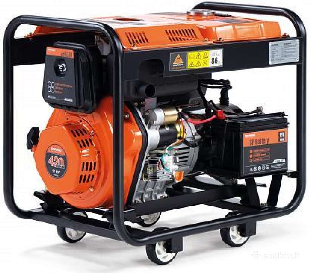 Dyzelinis elektros generatorius Daewoo Gda 6000xe