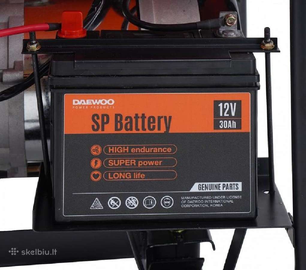 Dyzelinis elektros generatorius Daewoo Gda 6000xe - nuotraukos Nr. 5