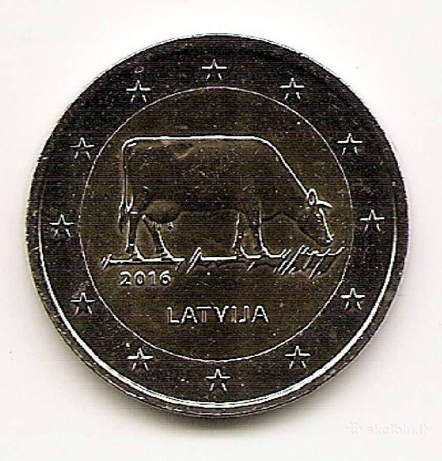 Latvija 2 eur 2016 Karve | Skelbiu.lt Latvija 2 eur 2016 Karve
