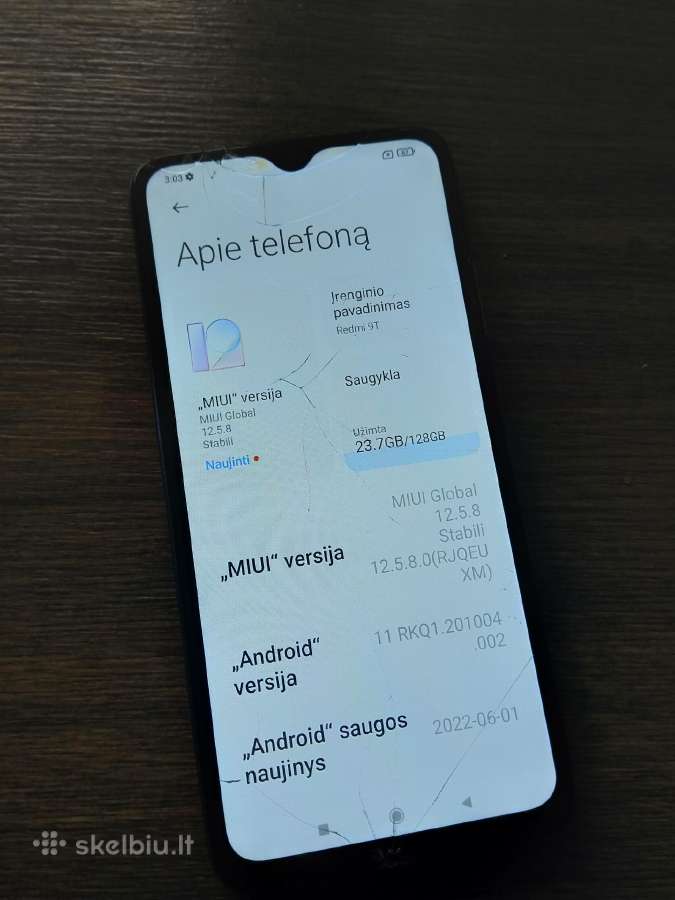 Redmi 9t 128gb - Skelbiu.lt