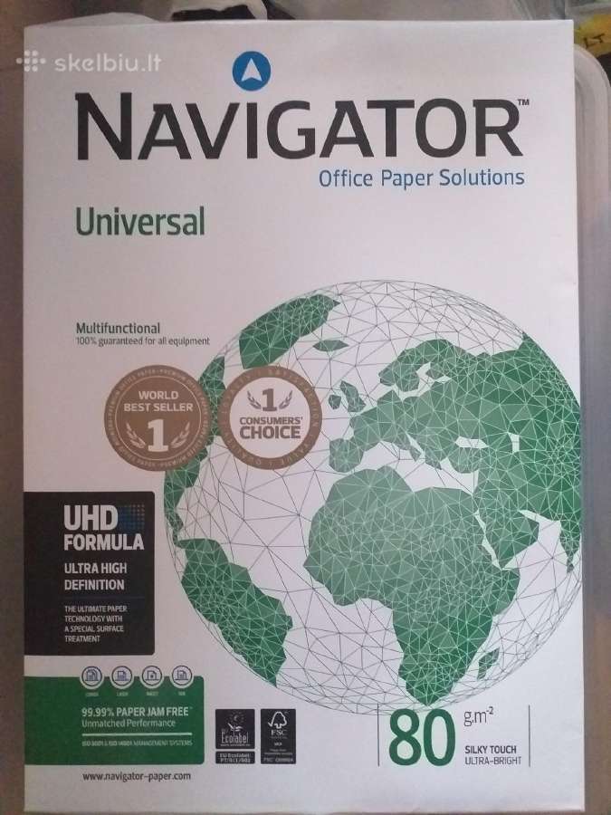 Kopijavimo popierius A3, Navigator