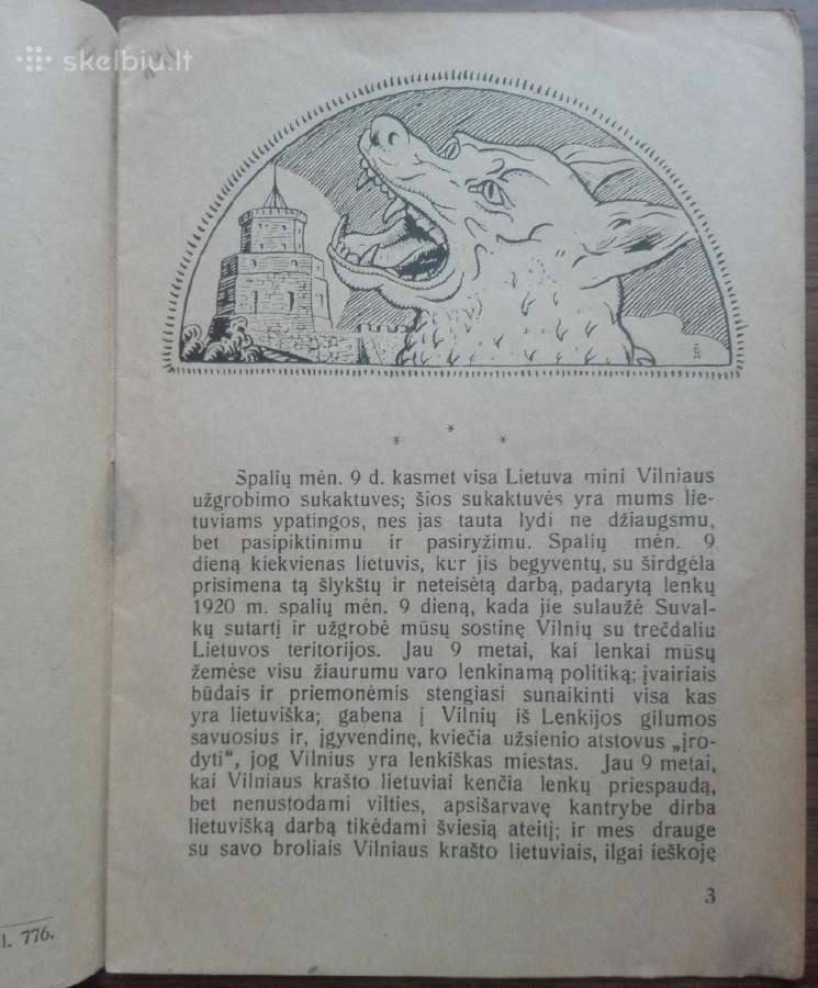 1885. Spalių 9-ji unikali antikvarinė-kolekcinė - nuotraukos Nr. 2