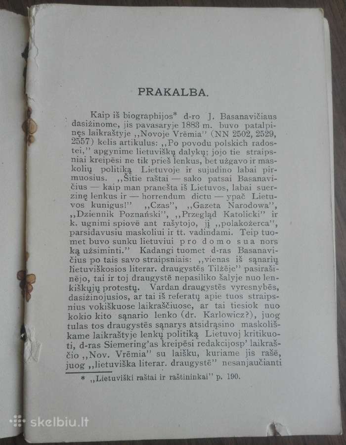 1886. Lenkai Lietuvoje J. Basanavičius 1903 m. Chi - nuotraukos Nr. 3