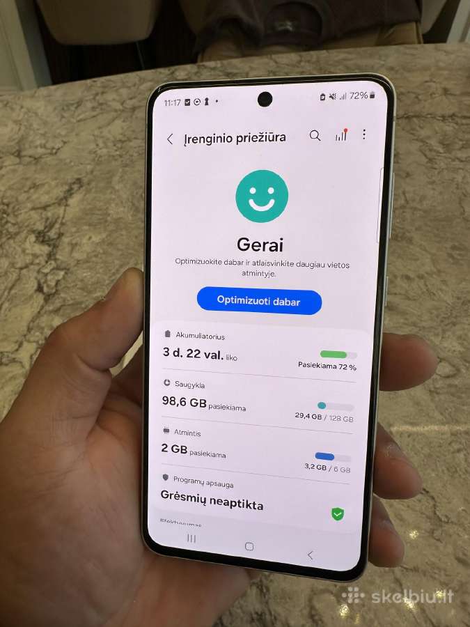 Samsung s21 Fe 5G, puikios būklės - nuotraukos Nr. 4