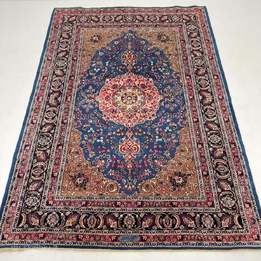 Rankų darbo vilnonis kilimas 206x302 cm - nuotraukos Nr. 4