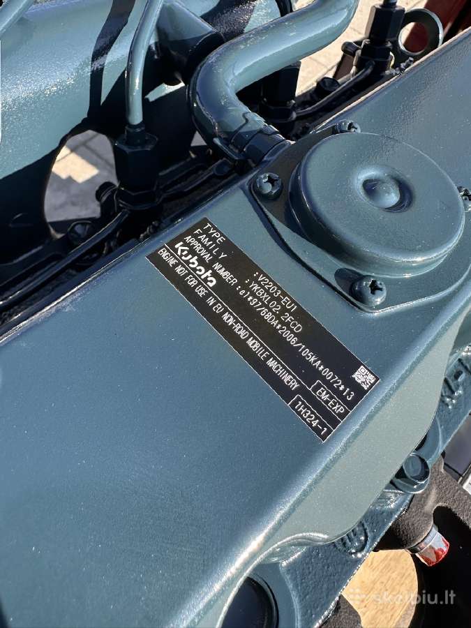 Kubota varikliai V2003t , Bobcat 773g, S160, T190 - nuotraukos Nr. 4