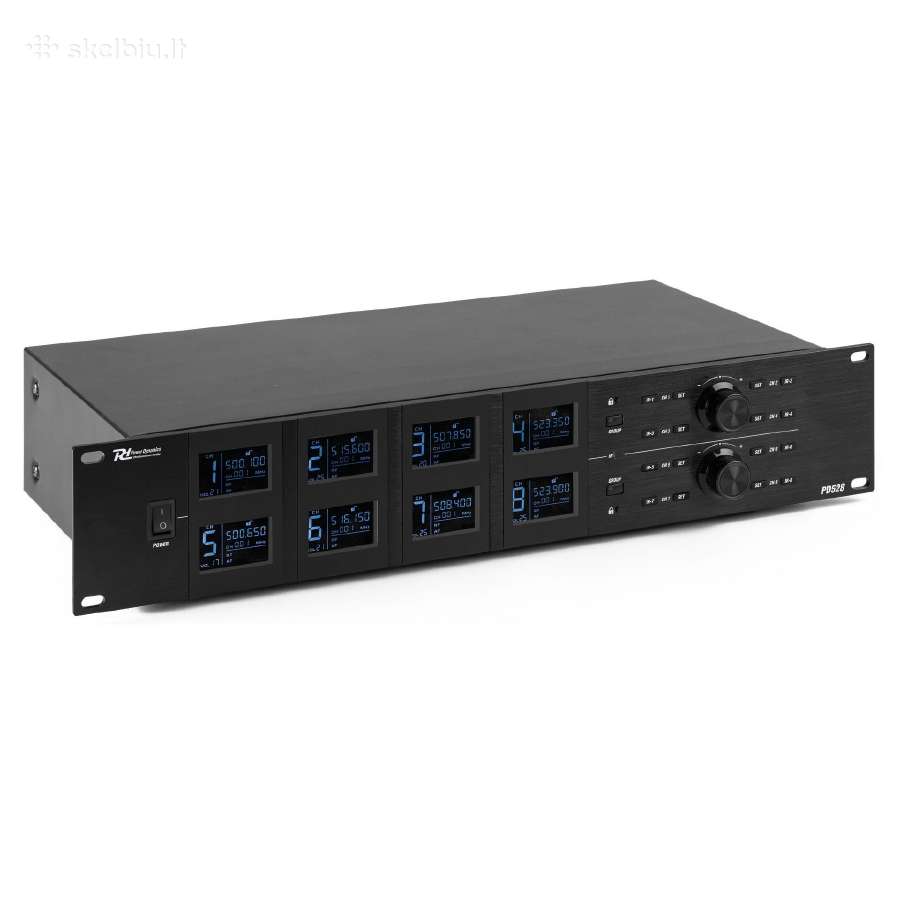 Pd528 Uhf 8 belaidžių mikrofonų sistema - nuotraukos Nr. 2