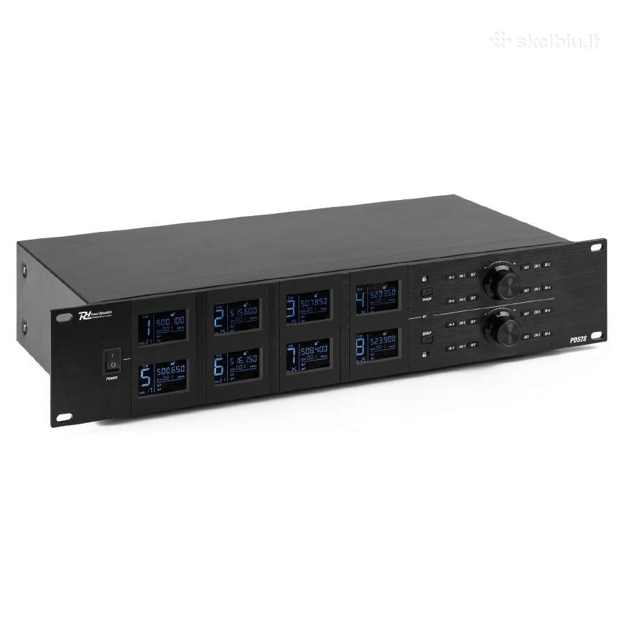 Pd528 Uhf 8 belaidžių mikrofonų sistema - nuotraukos Nr. 2