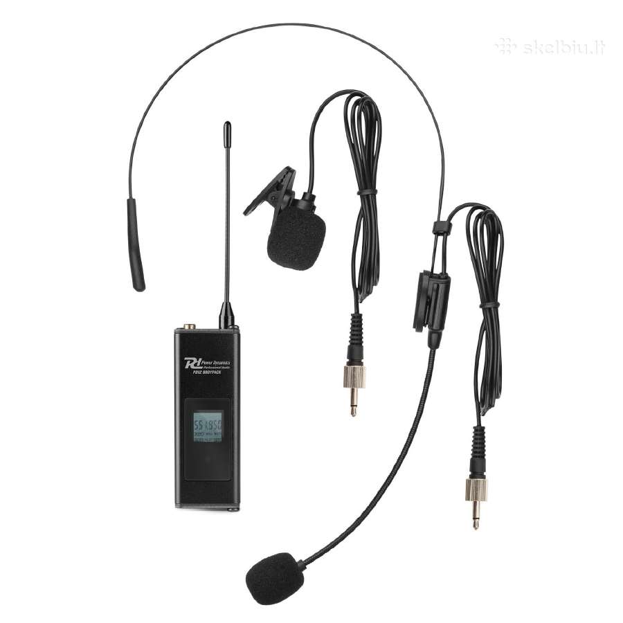 Pd528b Uhf 8 headset belaidžių mikrofonų sistema - nuotraukos Nr. 5