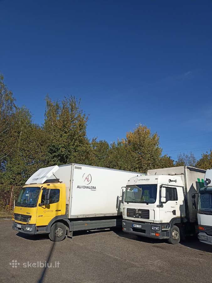 Krovinių pervežimas Vilniuje