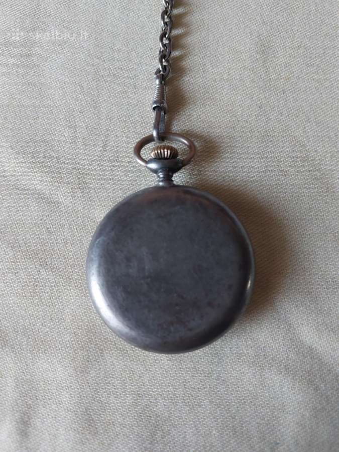 Metalinis Kišeninis Mechaninis Laikrodis Zenith. - nuotraukos Nr. 8