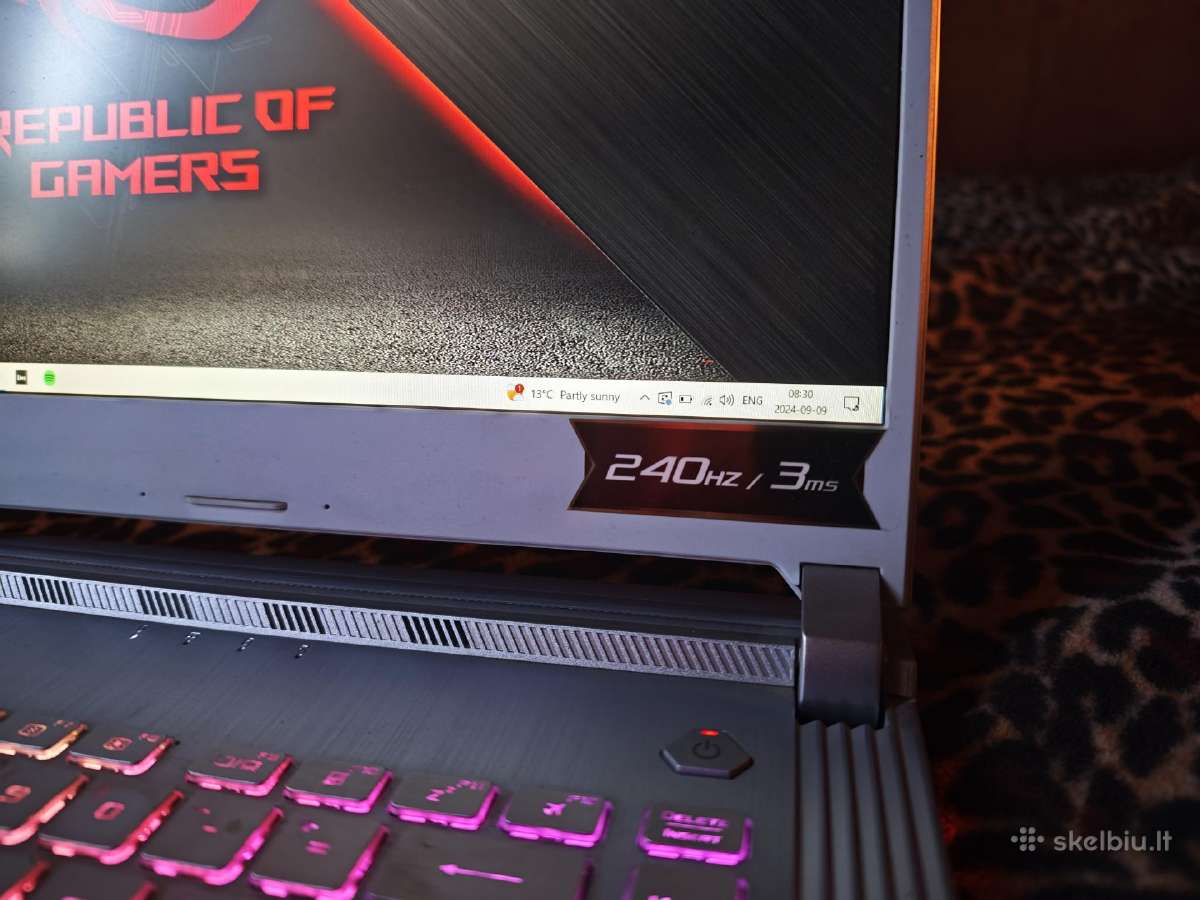 Asus Rog Strix G15 G512lv - nuotraukos Nr. 3